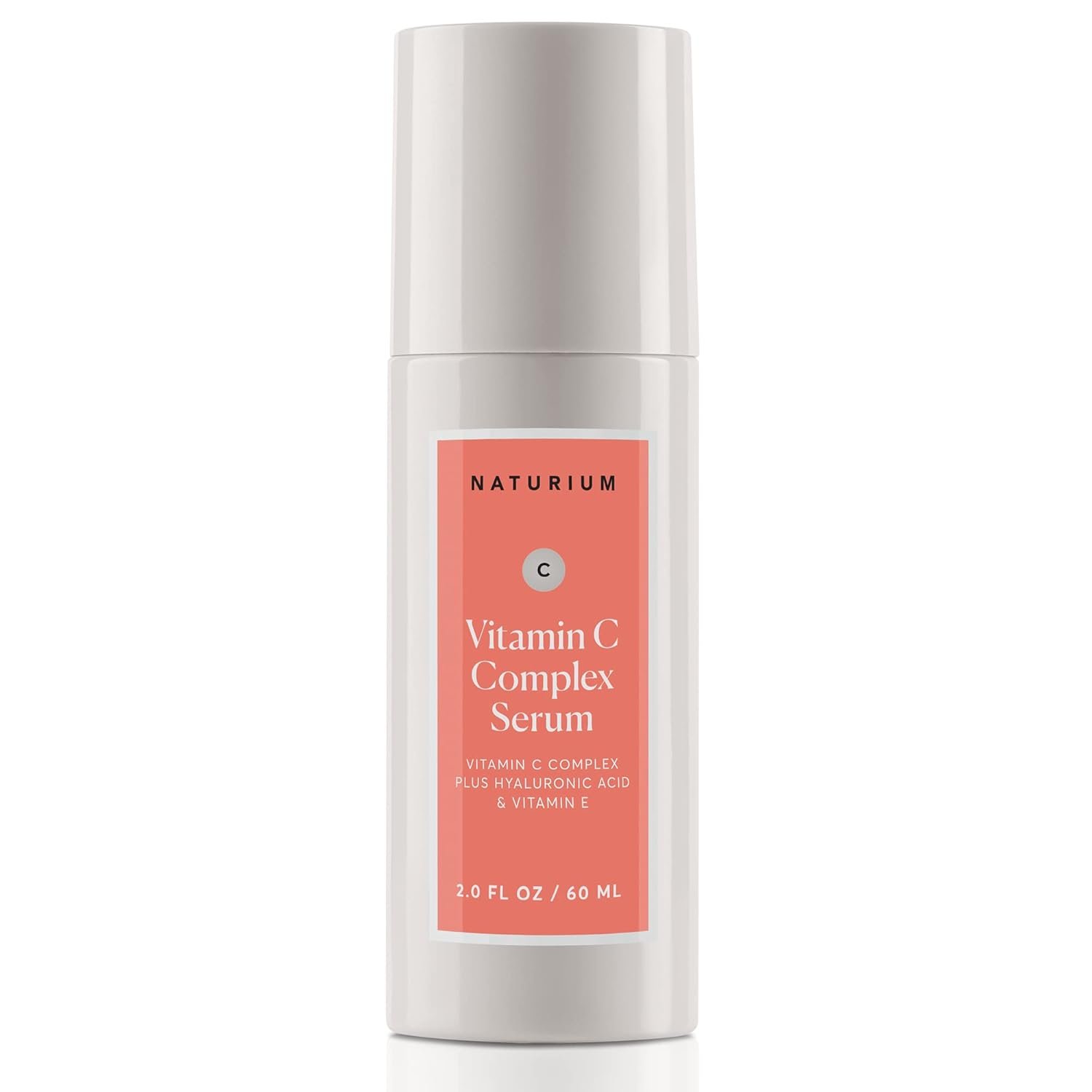 Naturium Vitamin C Complex Serum, Hyaluronic Acid & Vitamin E, 2 fl oz