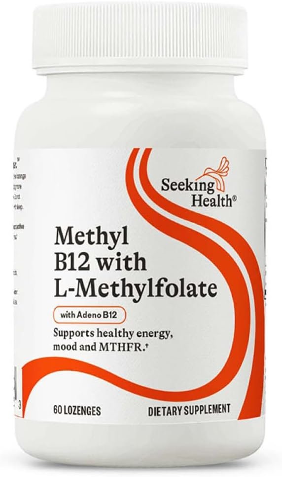Seeking Health Active Vitamin B12 Supplement Lozenge With L-5-MTHF