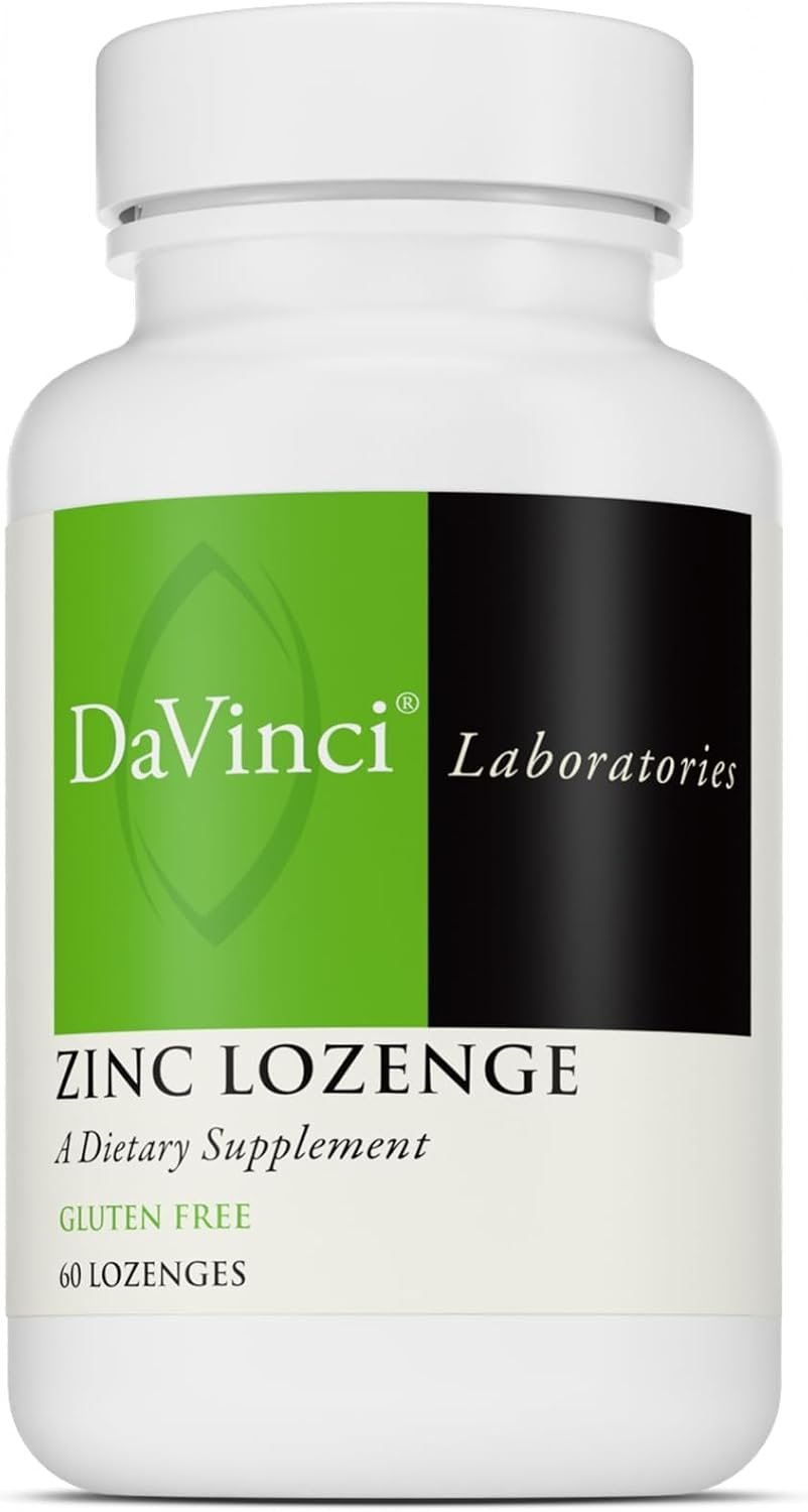 DaVinci Labs Zinc Lozenge, 60 Lozenges
