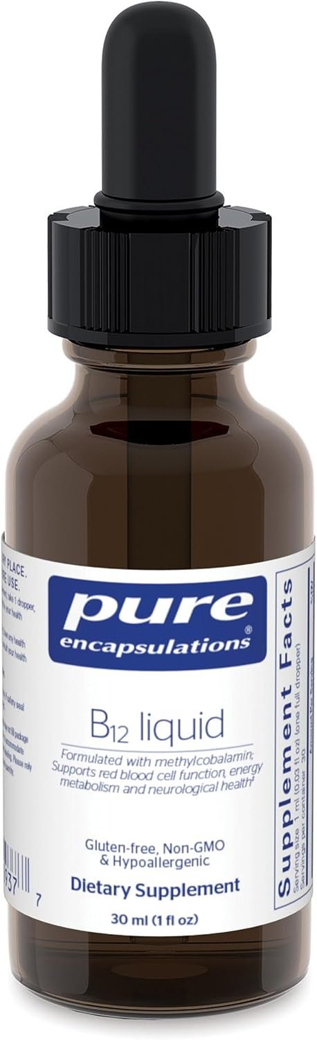 Pure Encapsulations B12 Liquid, 1 fl. oz.