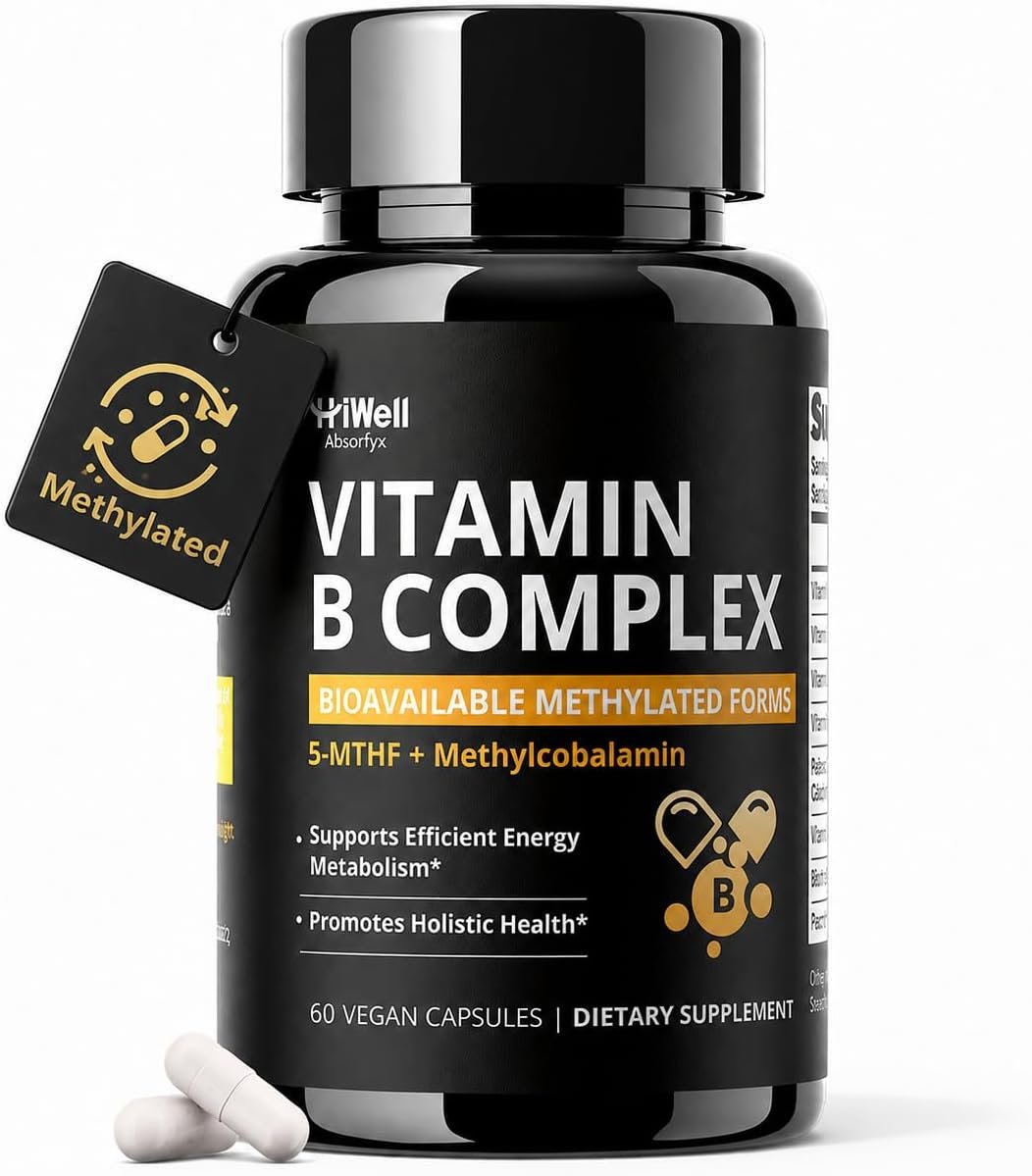 Methylated Vitamin B Complex – High Absorption Active Forms