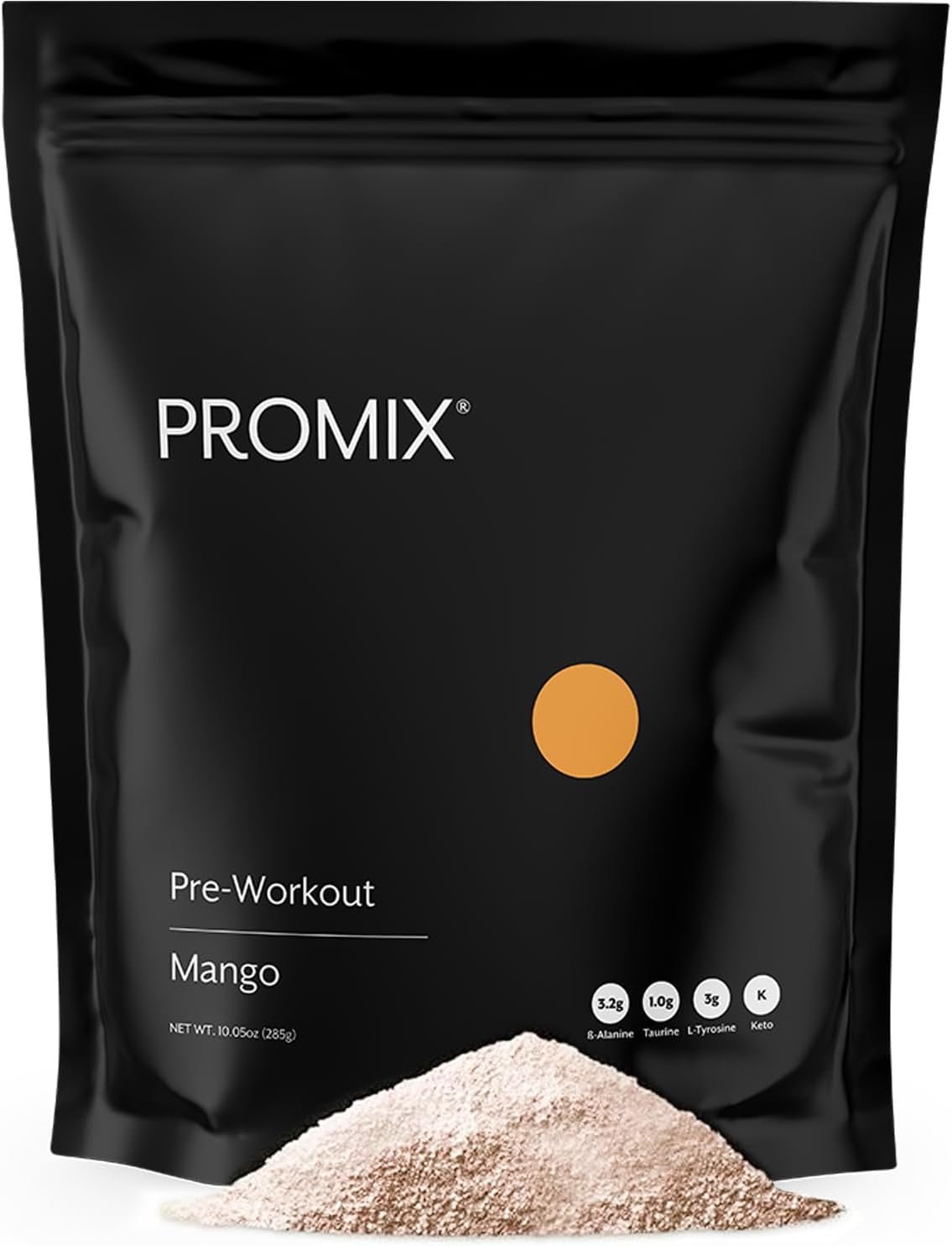 ProMix Nutrition Pre-Workout Powder, Mango – 30 Servings