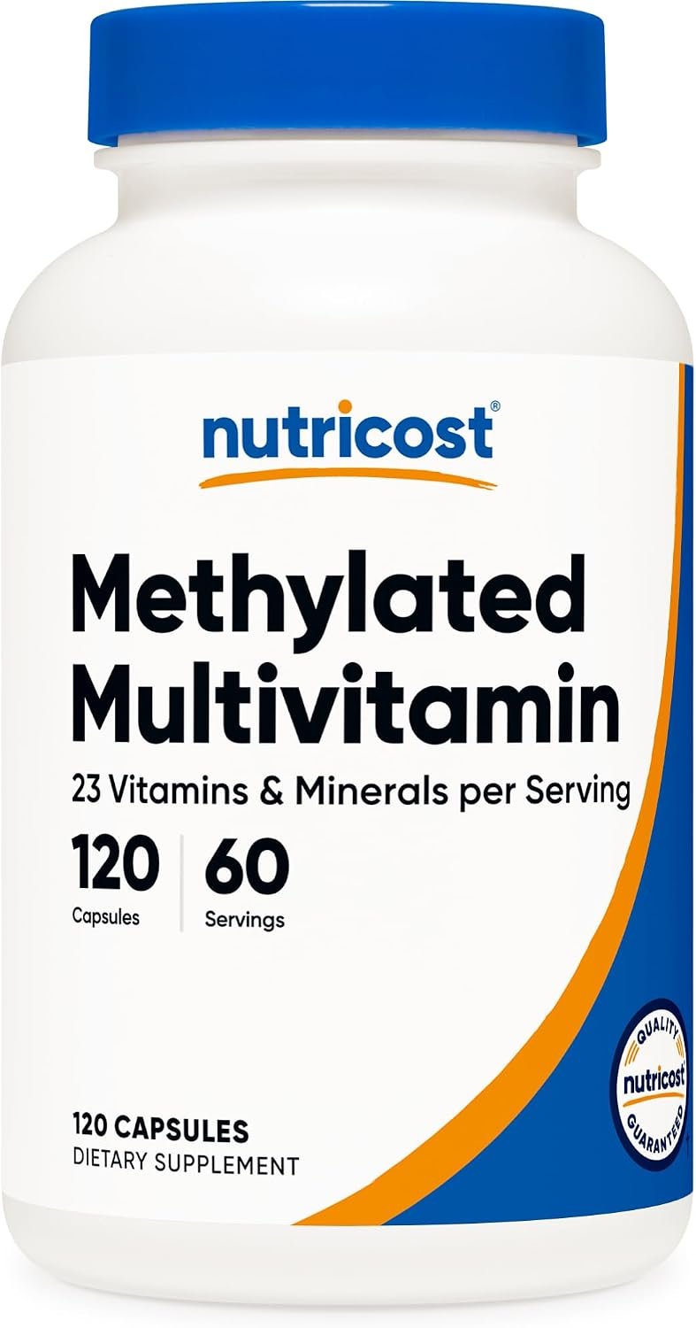 Nutricost Methylated Multivitamin 120 Capsules, 60 Servings