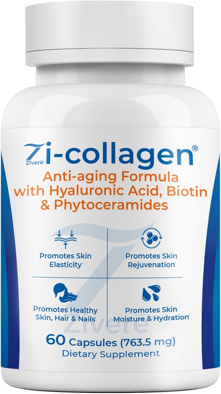 Zi-Collagen Marine Collagen Capsules for Skin, Hair & Nails