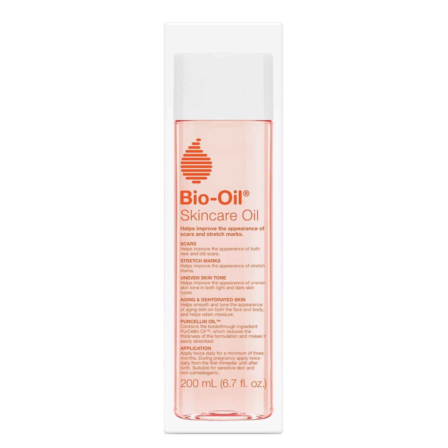 Bio-Oil Skincare Body Oil Serum, Scars & Stretch Marks, 6.7 fl oz