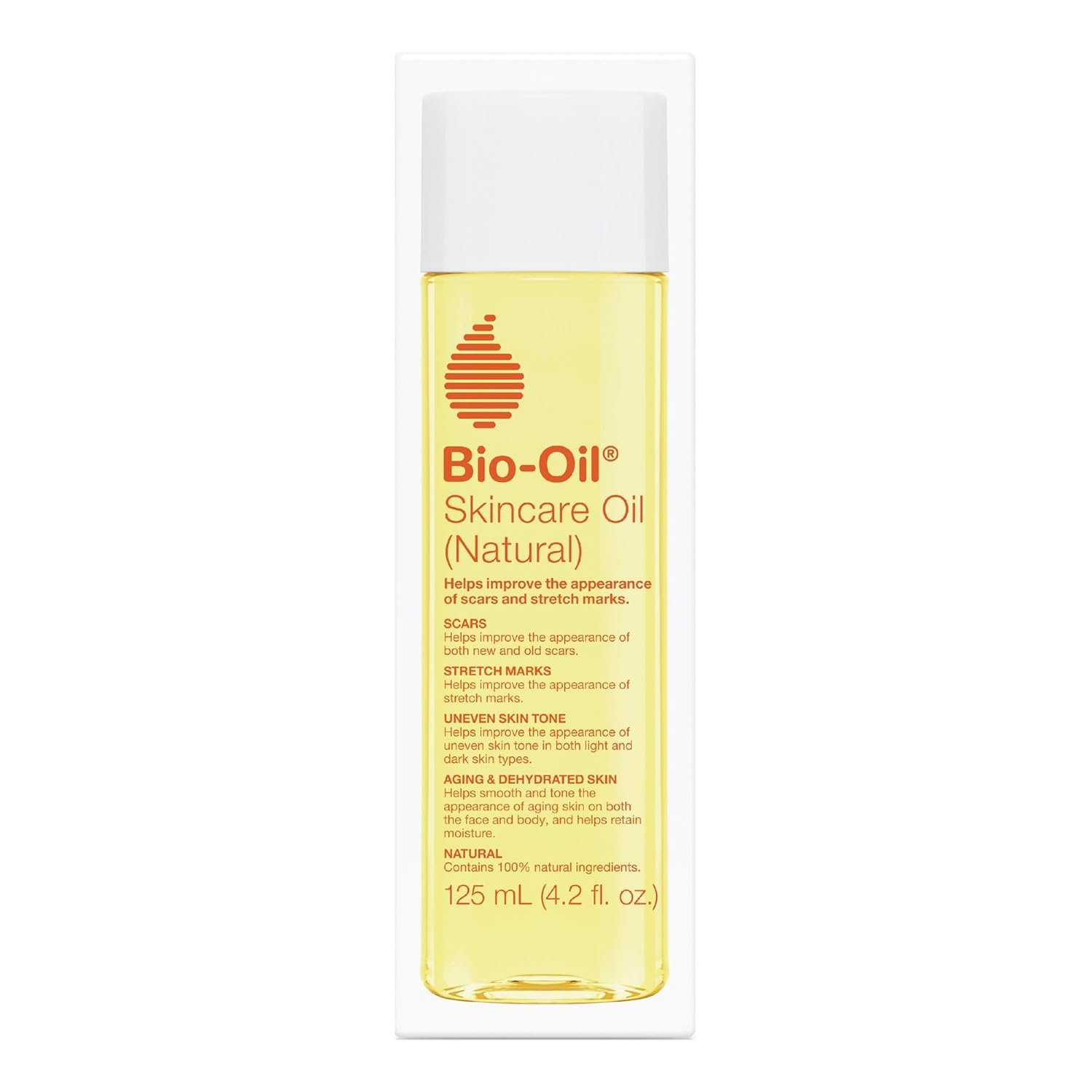 Bio-Oil Fragrance-Free Body Oil Serum for Scars & Stretch Marks, 4.2 fl oz