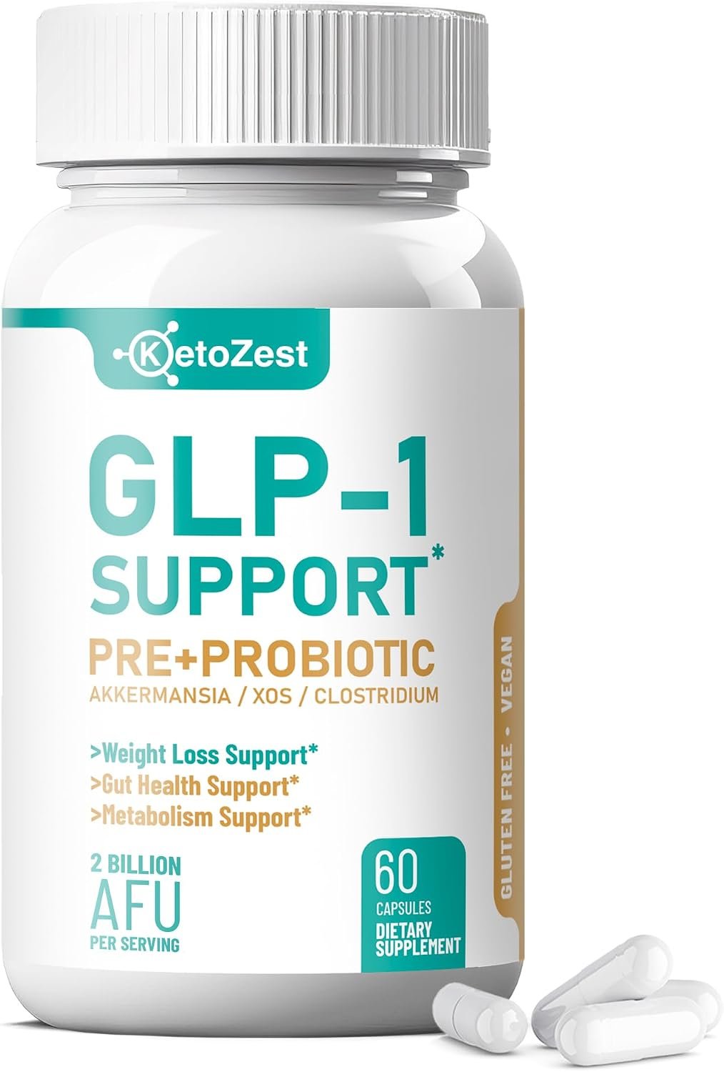 GLP-1 Support Weight Loss Supplement – Prebiotic Probiotic