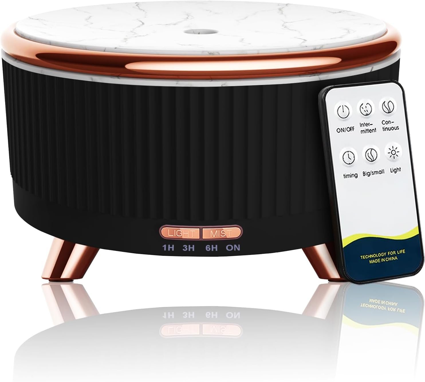 Diffusers for Essential Oils Large Room, 500ml Cool Mist Humidifier