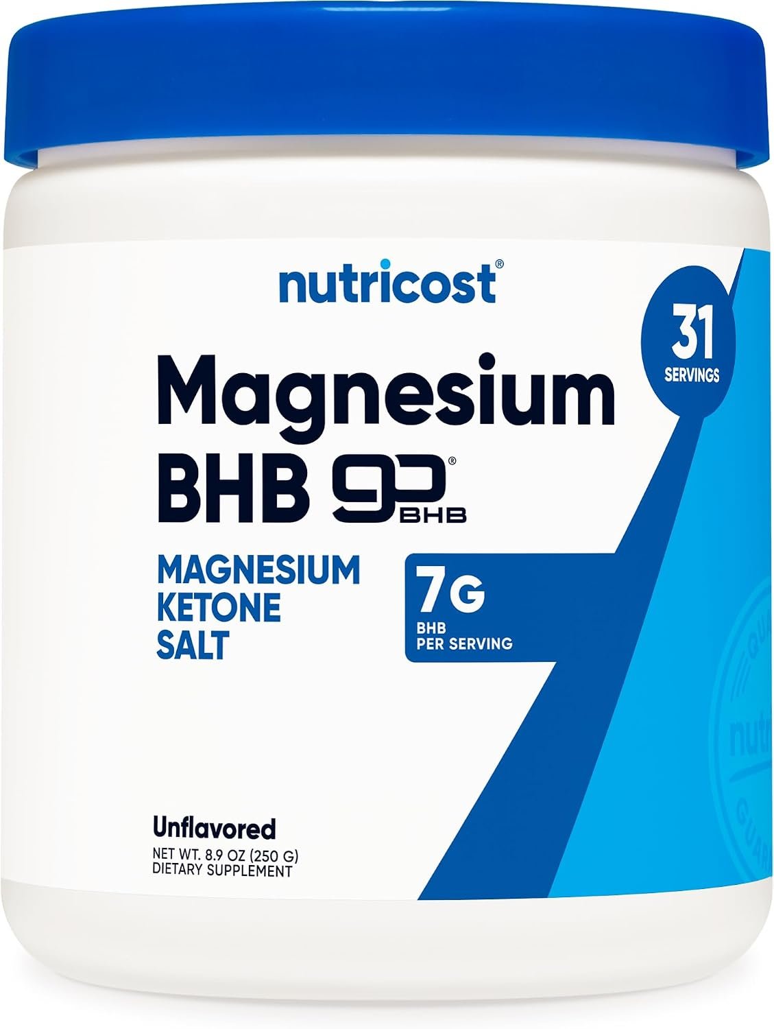 Nutricost Magnesium BHB Salts (250 Grams) Unflavored