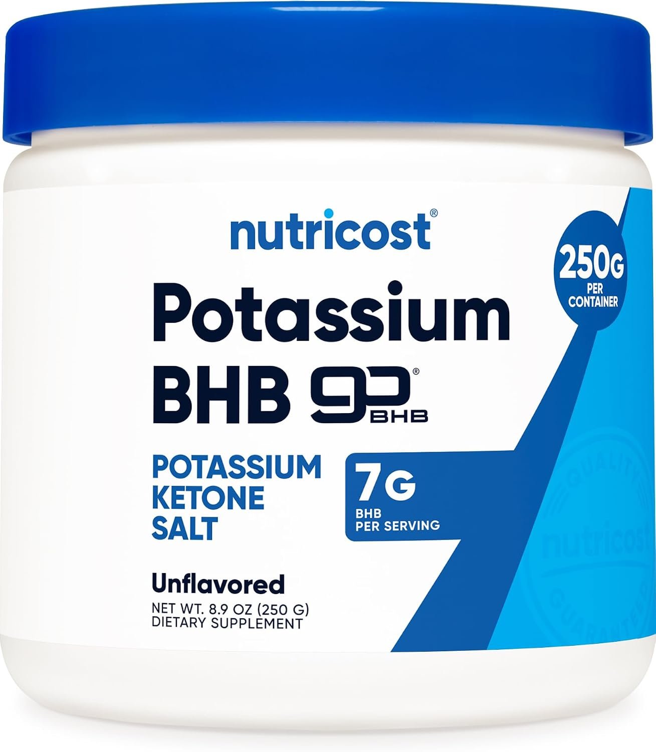 Nutricost Potassium BHB Salts (250 Grams) Exogenous Ketone Supplement