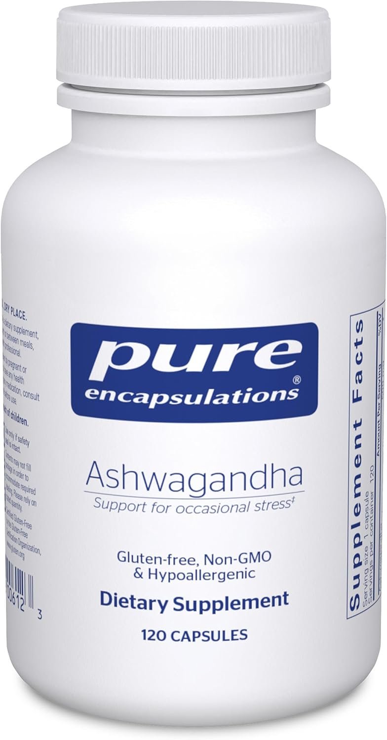 Pure Encapsulations Ashwagandha, 120 Capsules