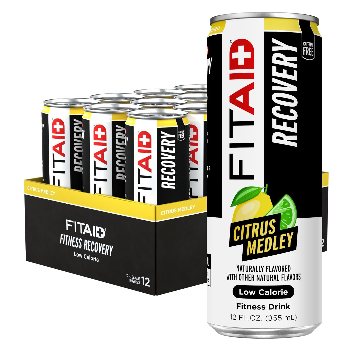 FITAID Post Workout Recovery, Citrus Medley, 12 fl oz (12-Pack)