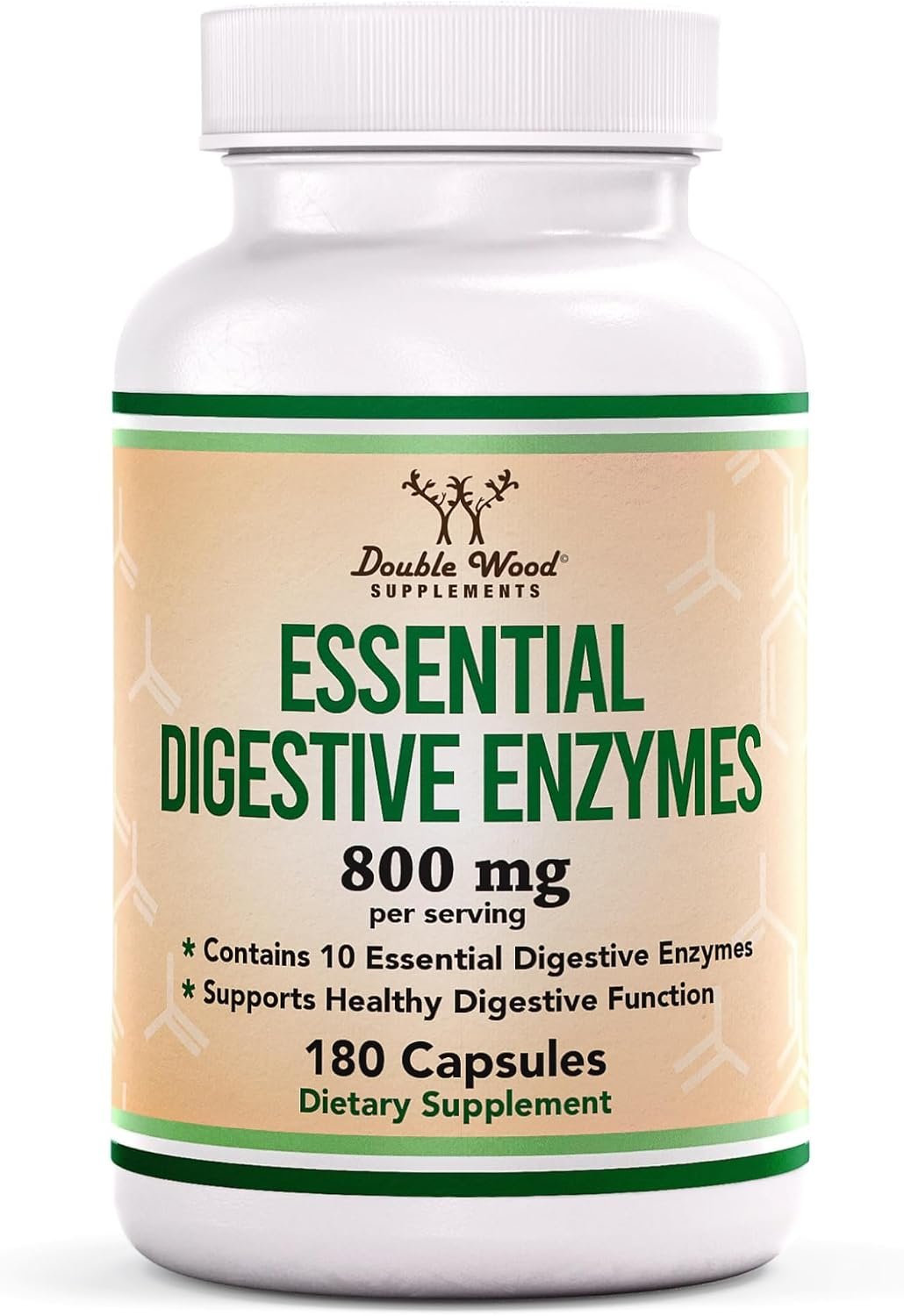 Digestive Enzymes 800mg, All 10 Essential Enzymes, Bloating + Meal Comfort