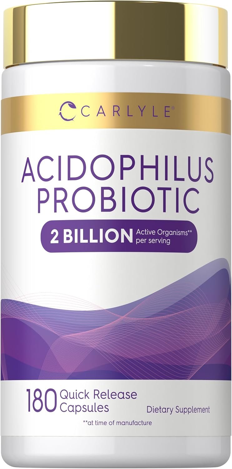 Carlyle Acidophilus Probiotic for Women & Men’s Digestive Health