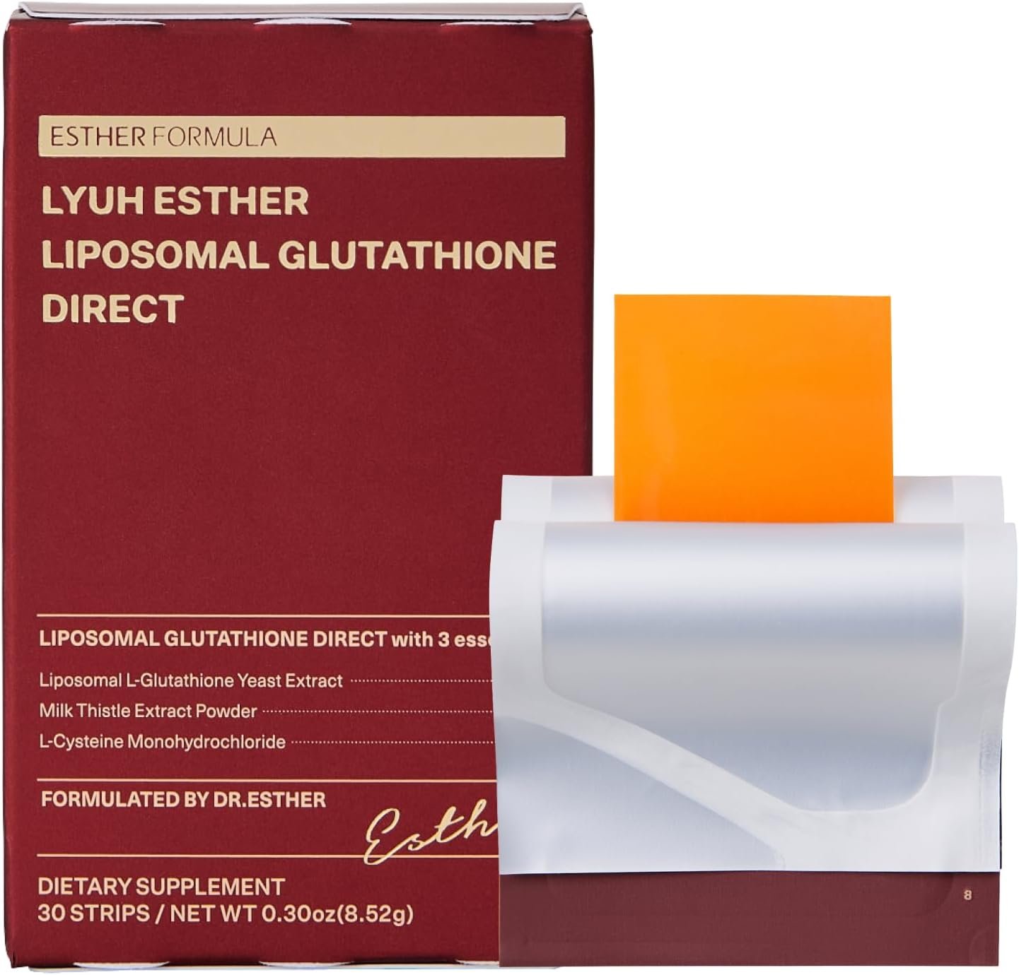ESTHER FORMULA Liposomal Glutathione Strips (30 ct) – Glutathione Direct