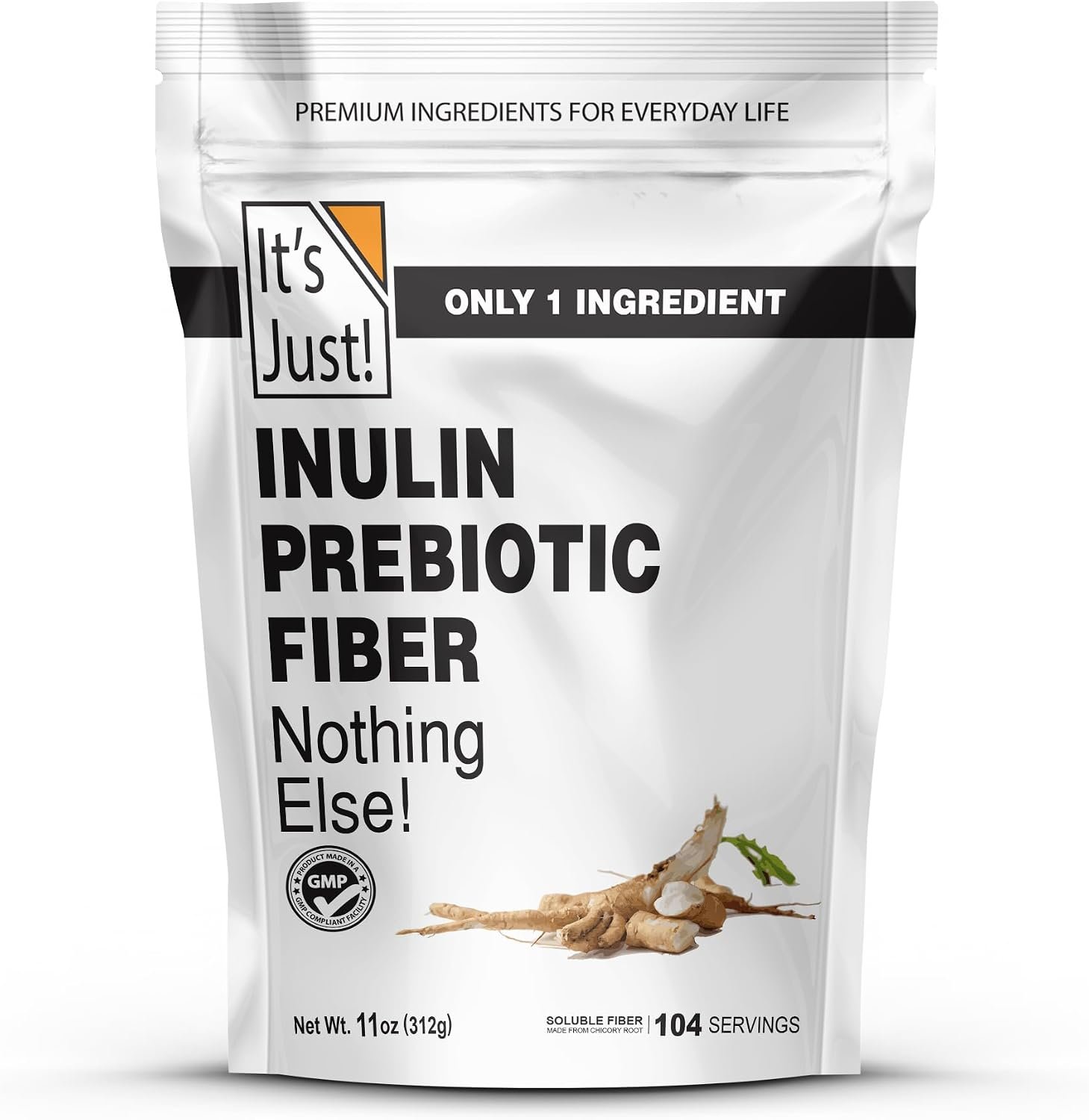 It’s Just! – Inulin Prebiotic Fiber Sweetener, 11oz