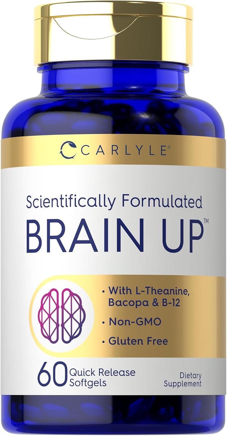 Carlyle Brain Nootropic Supplement | 60 Softgels