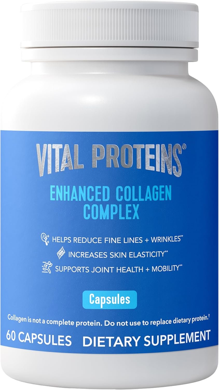 Vital Proteins Enhanced Collagen Complex 60 Capsules