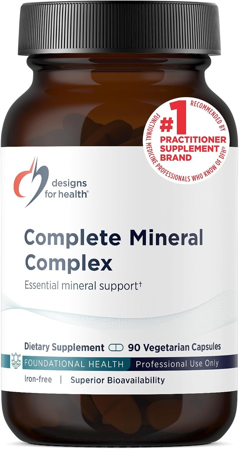 Designs for Health Complete Mineral Complex Supplement, 90 Capsules