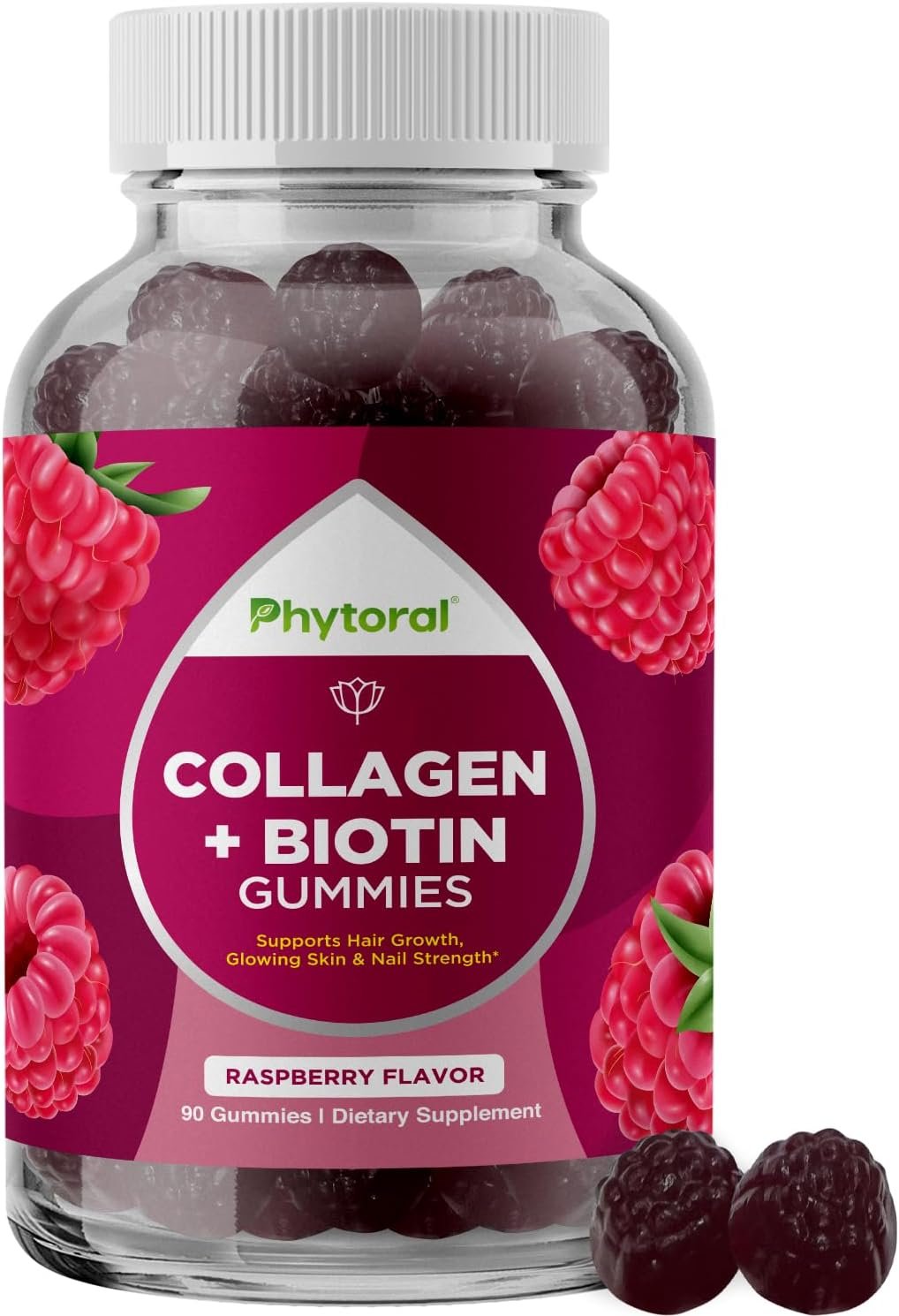 Phytoral Hydrolyzed Collagen Peptides for Women with Biotin – 90 Count
