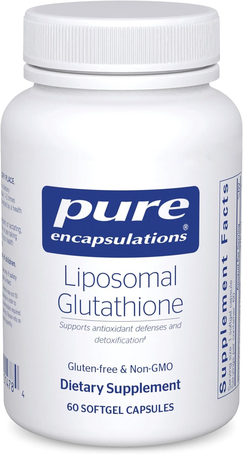 Pure Encapsulations Liposomal Glutathione, 60 Softgel Capsules