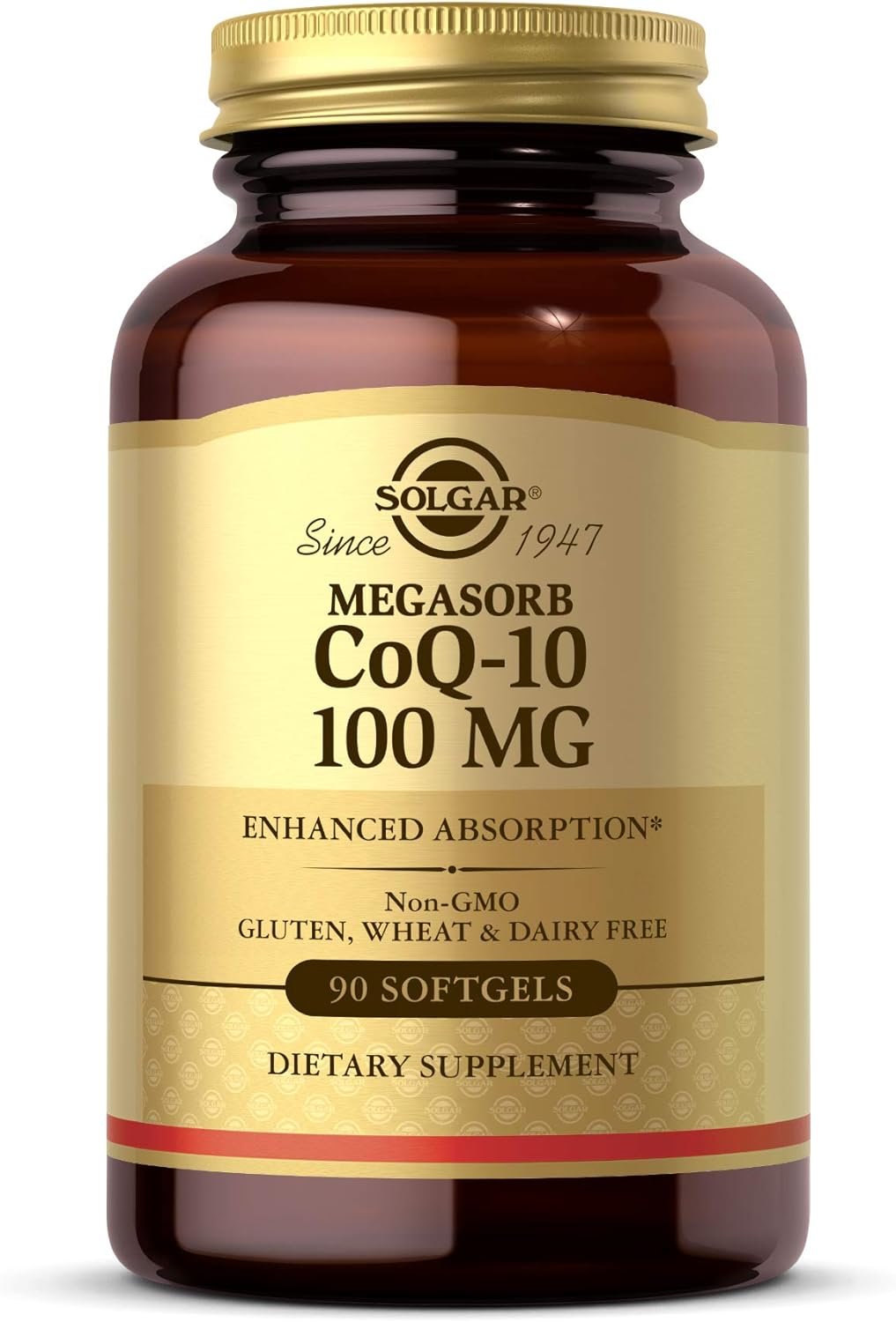 Solgar Megasorb CoQ-10 100 mg, 90 Softgels – Supports Healthy Aging