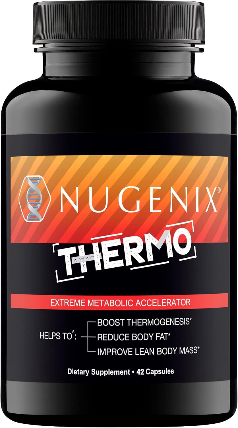 Nugenix Thermo – Thermogenic Fat Burner for Men, 42 Count