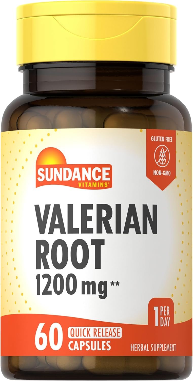 Sundance Valerian Root Supplement | 60 Quick Release Capsules