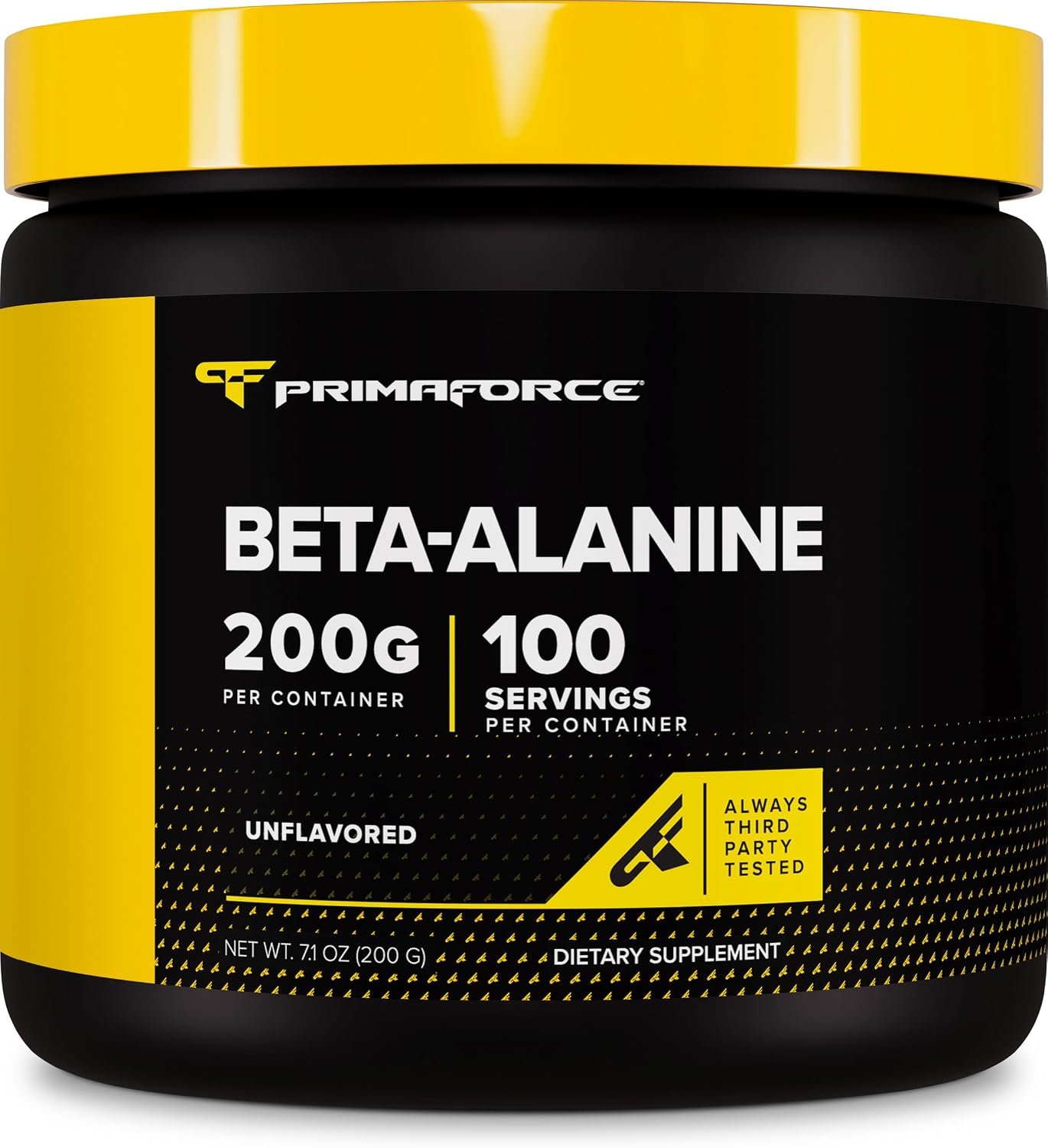 Primaforce Beta Alanine Powder (200 Grams) Unflavored, Gluten Free