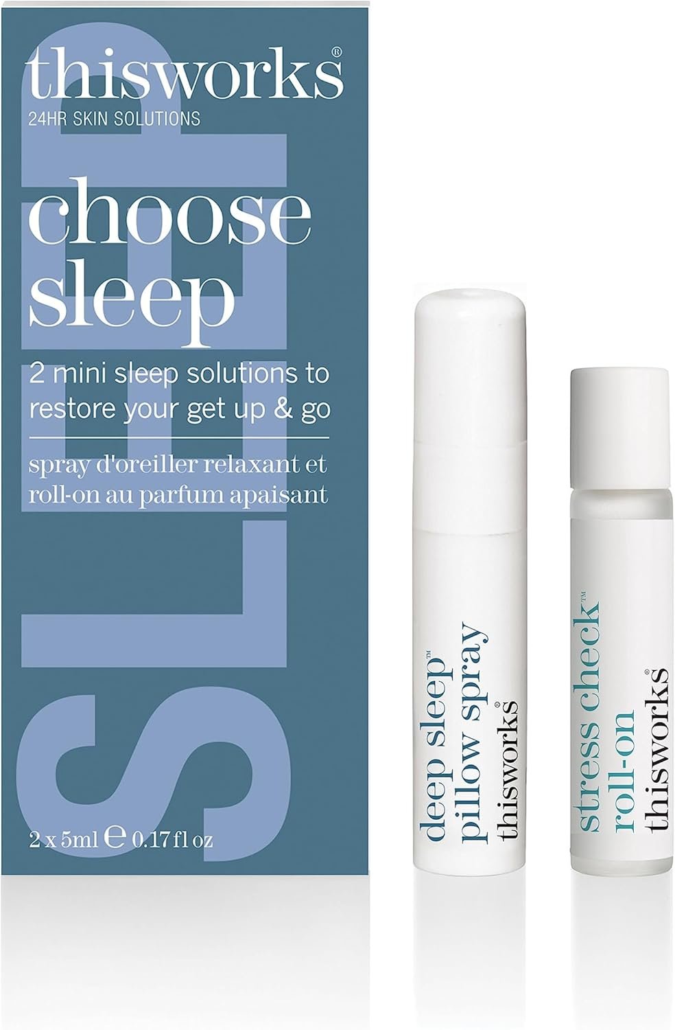 This Works Choose Sleep Travel Kit – Deep Sleep Mini Spray & Roll-On