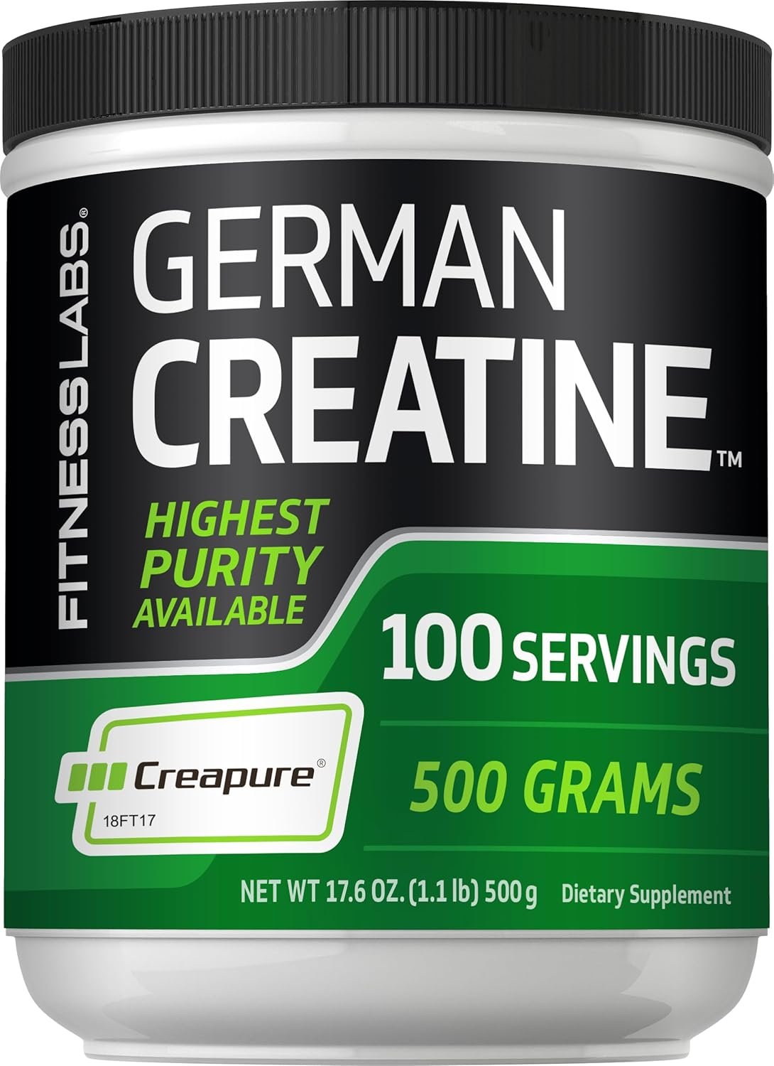 Fitness Labs German Creatine Monohydrate Powder | 500 Grams | Unflavored