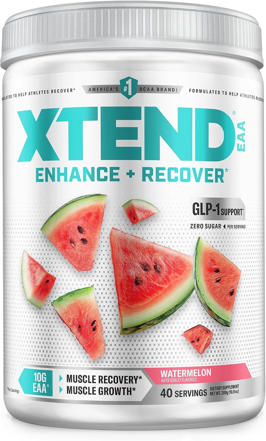 Xtend EAA + BCAA Powder with 10g EAAs, Watermelon, 40 Servings
