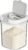 FMOACEN Protein Powder Container, 44oz Airtight with Spoon BPA Free Travel Dispenser for Coffee Flour Sugar Cereal Milk Powder Sealed Lid Stackable Easy Clean Kitchen Home Use (Clear)