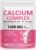 Calcium Supplements, Calcium Complex Softgels with Vitamin D3 & K2,Calcium Supplement for Bone & Teeth Health, Supports Absorption, with B Vitamins B1 B2 B12, Collagen & Plant Nutrients, 120 Capsules