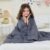 yescool Weighted Throw Blanket 7lbs, 41″ x 60″, Grey