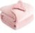 Cottonblue Pink Weighted Blanket Queen Size 15lbs for Adults 60x80in Soft