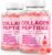 Collagen Gummies for Women, Hydrolyzed Collagen Gummy with Type I, II, III