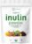 Micro Ingredients Organic Inulin FOS Fiber Powder, 2.2 lbs | Quick Water-Soluble Prebiotic | Natural Fiber for Smoothies & Drinks | Vegan Friendly, Dissolves Clear