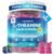 L Theanine Calm Gummies 500mg + Saffron + Magnesium Glycinate + GABA,120Cts