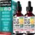 NUSAVA Methylated B Complex Liquid Drops, Raspberry, Pack of 2