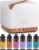 ASAKUKI Essential Oil Diffuser for Home with Top 6 Essential Oil Sets