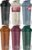 VELOMIX 6 Pack 28oz Protein Shaker Bottle for Protein Mixes, Earth Tones