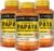 MASON NATURAL Papaya Digestive Enzyme Complex, Healthy Digestive Function, Promotes Nutrient Absorption, Peach Flavor, 100 Chewables (Pack of 3)