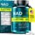 Thinbi Liposomal NAD+ Supplement with Resveratrol & CoQ10, 60 Count