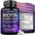 Biotin with Hyaluronic Acid, Keratin and Collagen Supplement – 60 Capsules