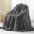 Uttermara Shaggy Weighted Blanket for Adults Queen Size, 15lbs 60″x80″
