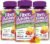 Fiber Advance Gummies | 100% Plant Based Fiber Supplement for Digestive Health | Chicory Root Inulin Prebiotic Gummies for Adults | Gluten Free, Vegetarian, & Non-GMO (Pack of 3)