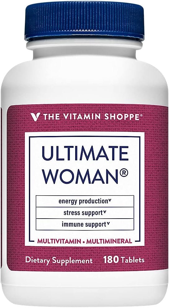 The Vitamin Shoppe Brand Ultimate Woman Multivitamin, 180 Count