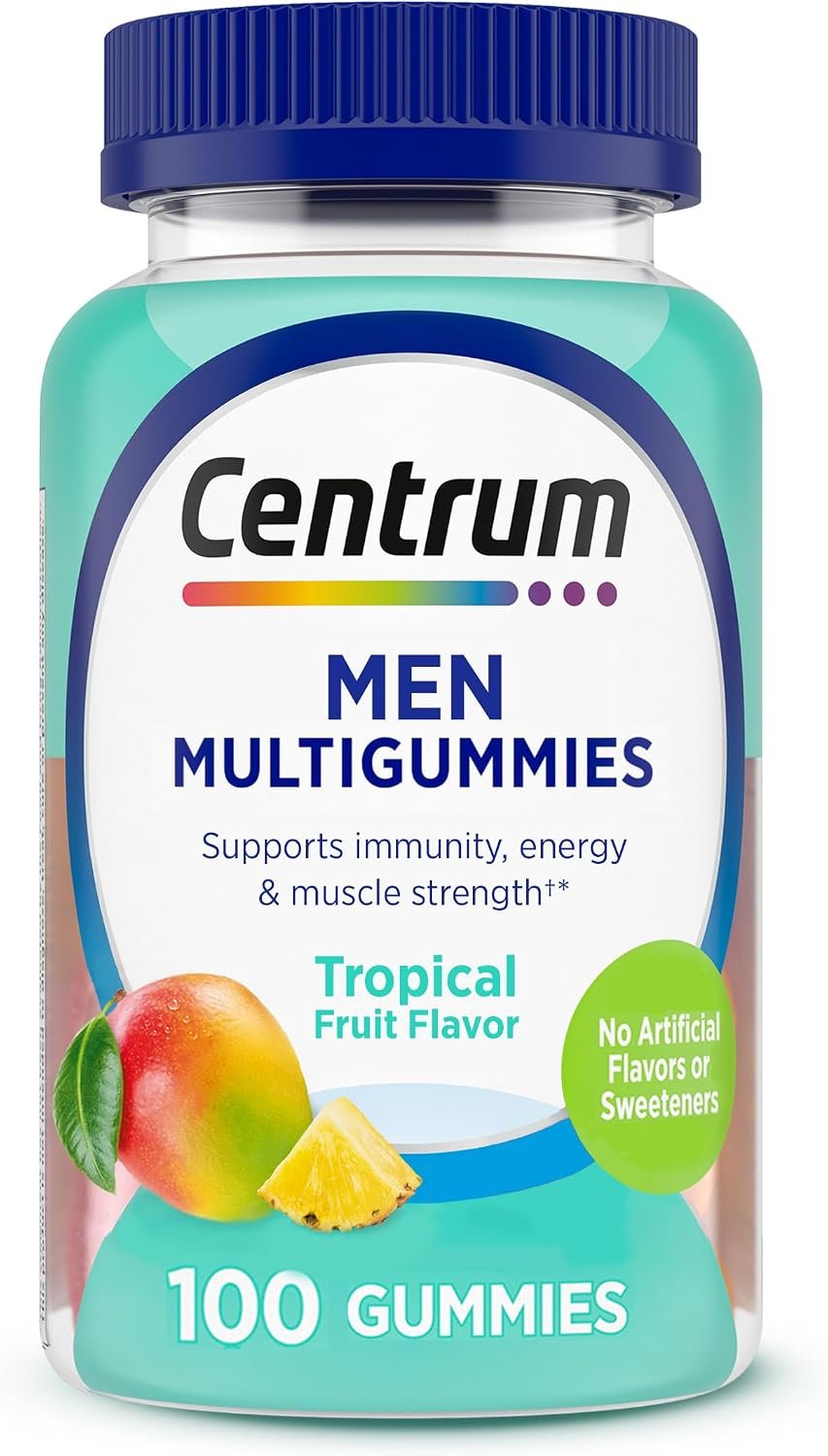 Centrum MultiGummies for Men 18 and Over, 100 Count