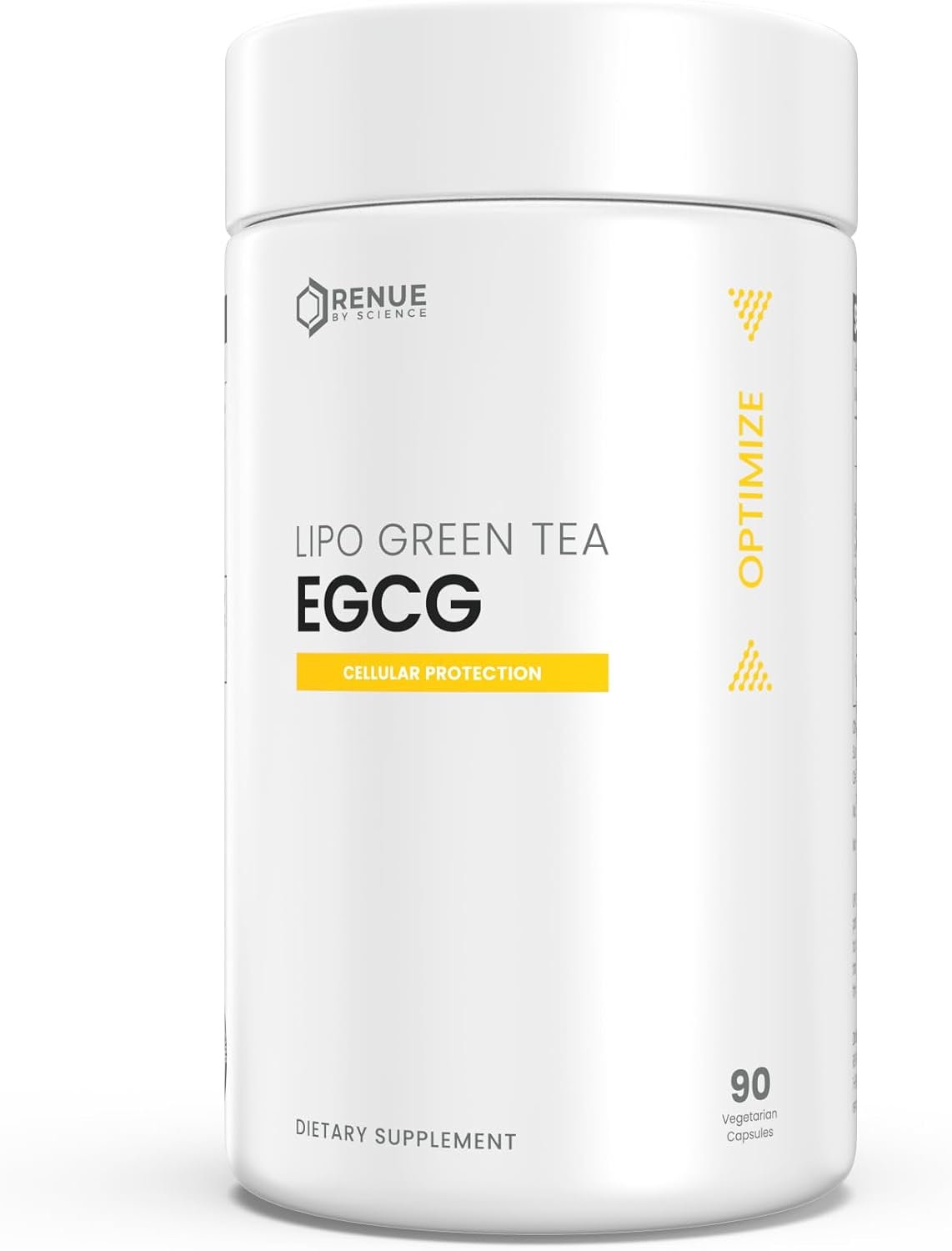 Renue By Science Green Tea Extract | High Strength Liposomal Supplement | 90 Capsules – 75mg Green Tea per Serving | Non-GMO | Made in the USA & Third-Party Tested